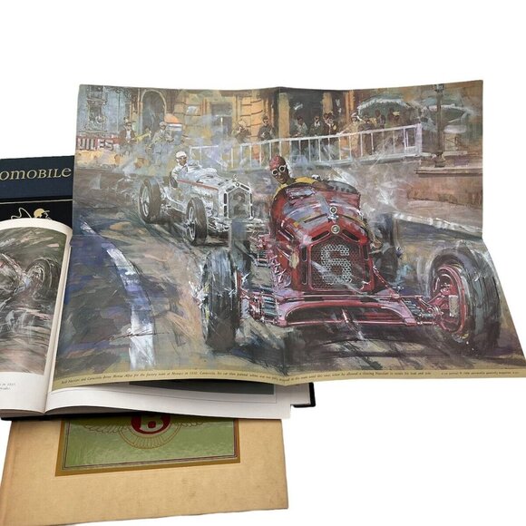 Vtg Automobile Quarterly Vol. 6 Issues 1-4 Complete Book Set w Poster Inserts - Picture 9 of 12